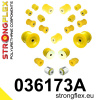 036173A: Strongflex Kompletní sada silentbloků pro zavěšení varianta SPORT 23mm 18mm 4 x 031862A eccentric bush 1x031974, 2x031975