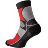Červa KNOXFIELD BASIC Ponožky čierna / červená 43-44 0316004065743