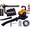 Benzínové dúchadlo Riwall 4,5 kg (BENZÍNOVÝ ZÁHRADNÝ FÚHAČ VYSÁVAČ LÍSTKA 45 L + KOVOVÝ NÔŽ NA OLEJ)
