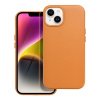 Púzdro Leather Mag Cover iPhone 14 orange