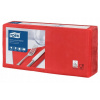Tork servítky 1/4 ohyb 3V 32,5x32,8cm Advanced Soft Lunch červená