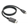 C-Tech DisplayPort samec - HDMI samec 1m CB-DP-HDMI-10 - prepojovací kábel
