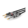 Sommer Cable HBA-3S62-0150 - Jack 3,5 - 2x Jack 6,3 - 1,5m