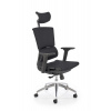 Nabytok-Bogart Ergonomické kancelárske kreslo Cilino - čierna ekokoža