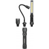 YATO Dielenská Lampa 3V1 V Púzri 380Lm, Li-Ion 3,7V 2200Mah, Ip54