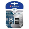 Verbatim pamäťová karta Micro Secure Digital Card Pro U3, 64GB, micro SDXC, 47042, UHS-I U1 (Class 10), s adaptérom