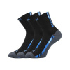 PIUS slabé športové ponožky VoXX Čierna 39-42 3 páry