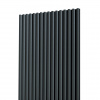 Lamelový panel + soklový LED profil - 100,4 cm - Antracit Odtieň dosky: 0190 PE