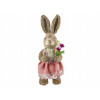 DEKORAČNÝ VEĽKONOČNÝ ZAJAC SLAMENÝ