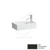 LAUFEN KARTELL Umývadielko do nábytku bez otvoru 46 x 28 cm čierna lesklá H8153340201121