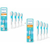 Philips Sonicare for Kids Mini HX6034/90 od 3 rokov 4 ks + Standard HX6044/90 od 7 rokov 4 ks