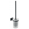 Novaservis WC kefa GRETA, gun metal AGR14GM
