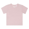 DIRKJE Tričko kr. rukáv bledoružová dievča veľ.74 WN42-74