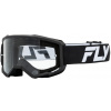 okuliare FOCUS, FLY RACING (čierna/biela)