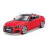 Bburago - Autá HOBBY, Plus, Audi RS 5 Coupé, červená, 1:24