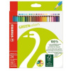 Farebné ceruzky, šesťhranné, STABILO GreenColours, 24 farieb