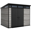 KETER Pent Signature Záhradný domček 9x7, storm grey KETER 263852