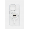 Puzdro na mobil Karl Lagerfeld iPhone 15 Pro biela farba, KLHMP15LHLSKIH ONE SIZE