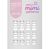 Dievčenský strih na šaty Madeline kids 6v1, 128 - 170, el. formát | MIMI patterns - 146 (A0) profi tlač