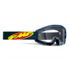 OKULIARE FMF JUNIOR POWERCORE CORE BLACK - SKLO ČISTÉ