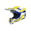Motokrosová helma AIROH TWIST 3 Dynasty (modro-žlutá fluo lesklá, vel. XS) 2026