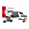 Asistenty parkovania TFT02 4,3” s kamerou HD-305-LED, 4-senzorové, čierne Amio