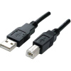 Manhattan 333382 USB kábel 3 m USB 2.0 USB A USB B Čierna (333382-CG)