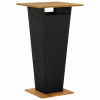 Záhradný stôl, stolík - Vidaxl Bistro Table, Ø46x47 cm, agáda z masívneho dreva (Vidaxl Bistro Table, Ø46x47 cm, agáda z masívneho dreva)