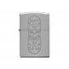 Zippo 21947 Skull Skateboard