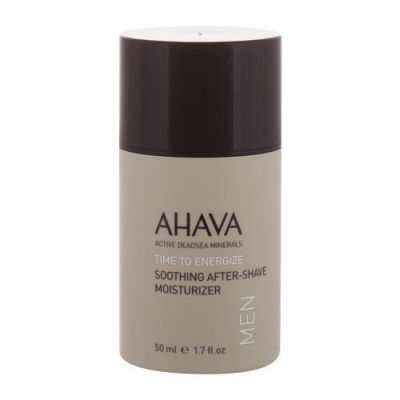 AHAVA Men Time To Energize zjemňujúci a hydratačný krém po holení 50 ml