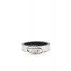 OPASOK DIESEL OVAL D LOGO B-1DR 20 BELT SILVER