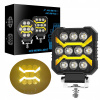 LED PRACOVNÁ LAMPA 20W DC9-30V 2000LM IP67 10LED