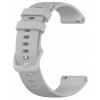 Remienok 20mm pre Garmin Venu Fenix 5S 6S 7S Forerunner 245 645 Sivý