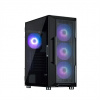 ZALMAN case I3 NEO, Mid Tower, ATX, 2xUSB 3.0, 1xUSB 2.0, 4x 120mm ARGB Fan, černá i3 Neo ARGB Black