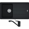 Franke BFG 611-86 onyx + Franke FC 9541.071 NOVARA PLUS onyx