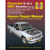 Chevrolet S-10 & GMC Sonoma Pick-Ups (94-04). Includes S-10 Blazer & GMC Jimmy (95-05), GMC Envoy (98-01) & Olds Bravada/Isuzu Hombre (96-01) Haynes R (Editors Of Haynes Manuals)(Brožovaná)