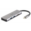 D-Link DUB-M530 rozbočovač 5 v 1 USB-C s rozhraním HDMI a čítačkou kariet SD/microSD