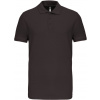KARIBAN VINTAGE MIKE K239 / Pánska polokošeľa - tmavá šedá XXXL