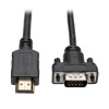 EATON Video kabel HDMI / VGA, Low-Profile HD15 (Samec/Samec), 1.8m P566-006-VGA