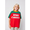 Detské bavlnené tričko Bobo Choses červená farba, s potlačou, 225AC133 149/155