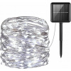 Záhradná závesná lampa - Solárne girlandské drôty záhradné lampy dekorácia na vianočný stromček 200 LED studené (Solárne girlandské drôty záhradné lampy dekorácia na vianočný stromček 200 LED studené)