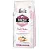 Brit Fresh granuly Puppy Healthy Growth kura a zemiaky 12kg