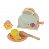 Detský spotrebič ZOPA Drevený toaster set Wood (8595114452163)