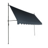 Teleskopická markíza 300x120 cm AGA DS582-GRY - sivá