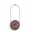 Designové nástěnné hodiny Nomon Colgante Walnut Black 90cm