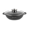 HRNIEC HLINÍKOVÝ NÍZKY TYPU WOK 28CM 3,3L MRAMOR MASTERPAN MP-2135