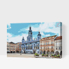 Vymalujsisam.sk Maľovanie podľa čísiel - České Budejovice 2 Veľkosť: 40x60cm, Rám: Na plastovej doske