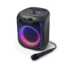 Reproduktor, Bluetooth, s mikrofónom, LED svetlami, 150W, MUSE M 1803DJ, čierny