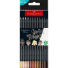 Farebné ceruzky, sada, trojhranné, FABER-CASTELL 