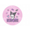 CUKROVÁ TLAČ jedlý obrázok na tortu Cukrová hmota Kuromi Sanrio Hello kitty 6